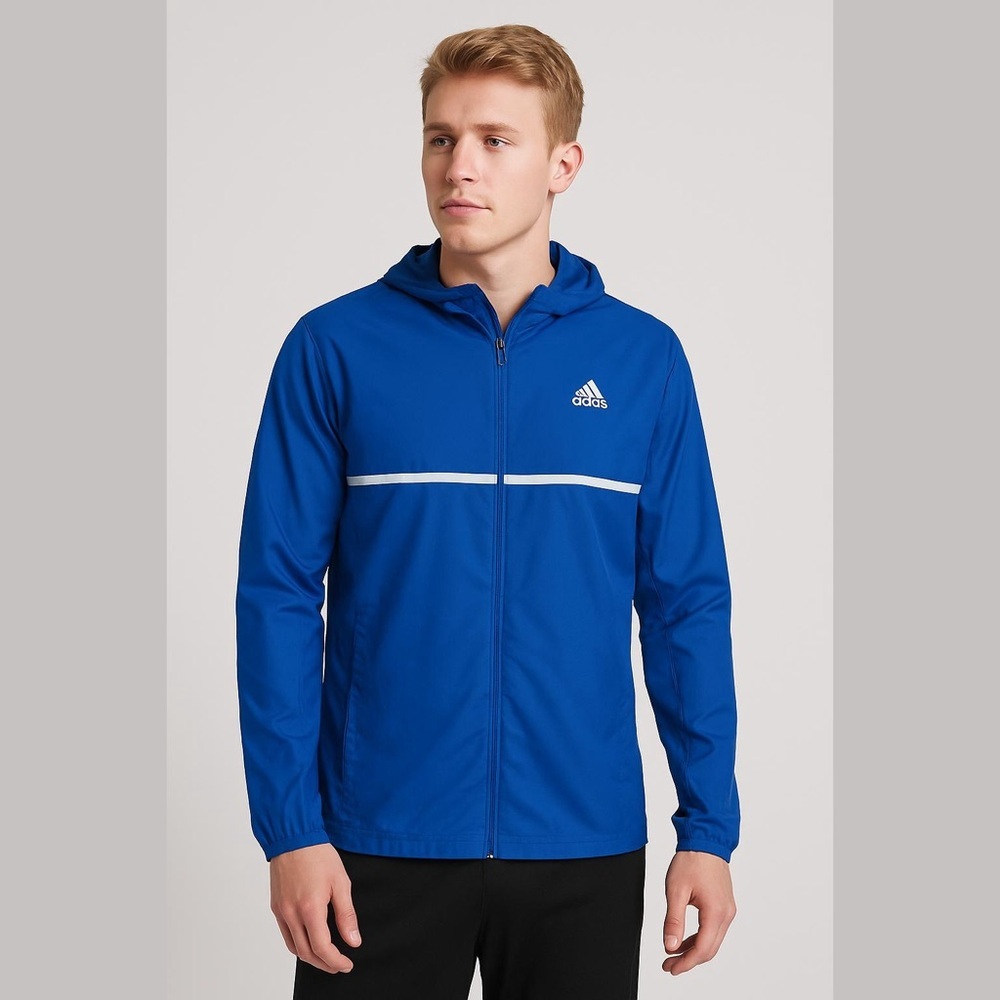 Adidas Own The Run Recycled Jacket Medium Blue